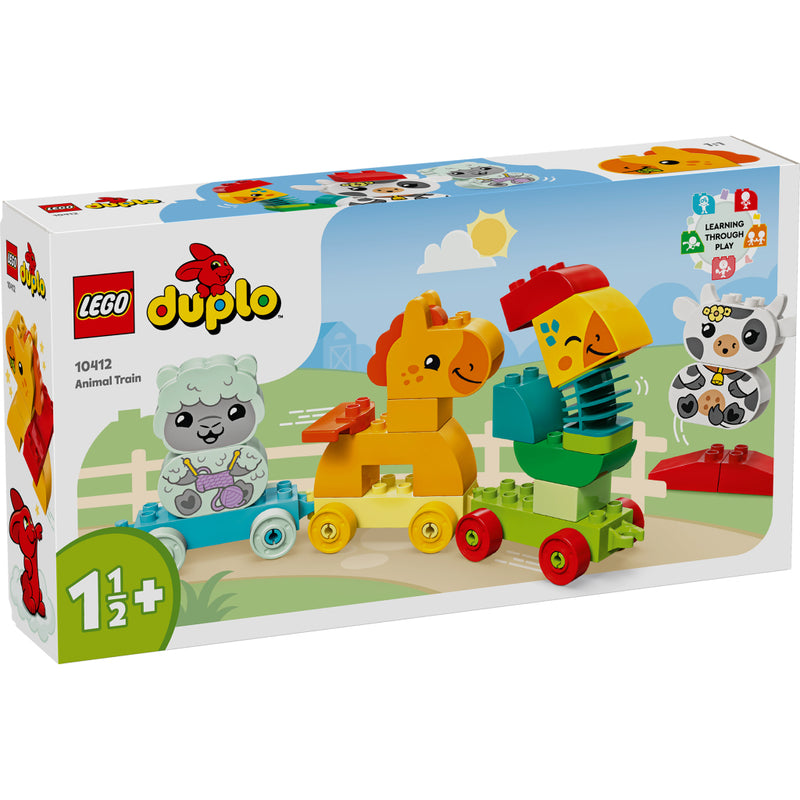 Laad de afbeelding in de Gallery-viewer, Lego Duplo 10412 Dierentrein