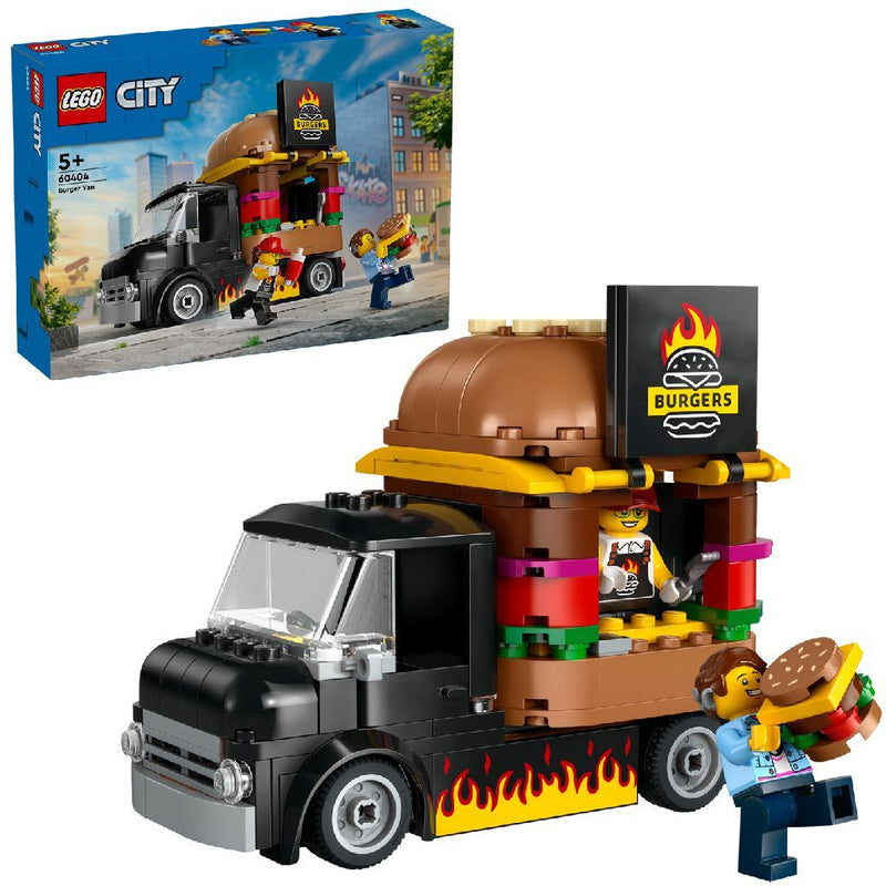 Laad de afbeelding in de Gallery-viewer, Lego City 60404 Hamburgertruck