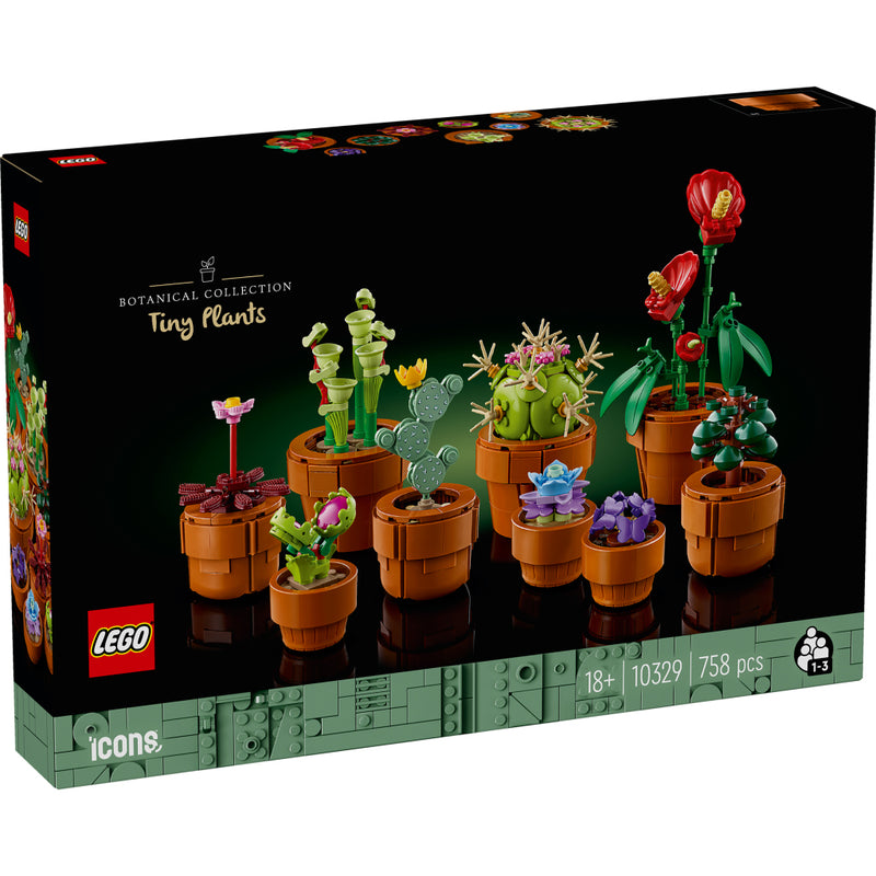 Laad de afbeelding in de Gallery-viewer, Lego Icons 10329 Botanical Miniplantjes