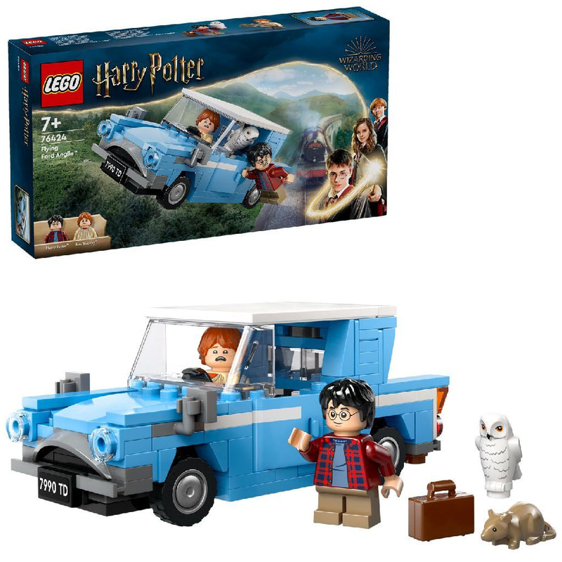 Laad de afbeelding in de Gallery-viewer, Lego Harry Potter 76424 Flying Ford Anglia