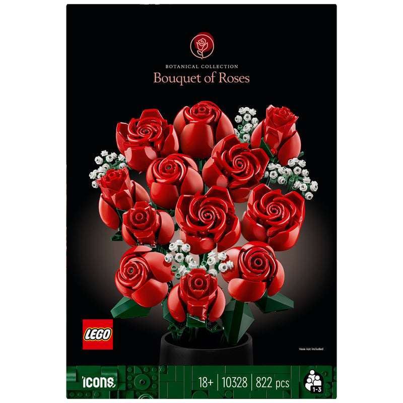 Laad de afbeelding in de Gallery-viewer, Lego Icons 10328 Botanical Rozenboeket