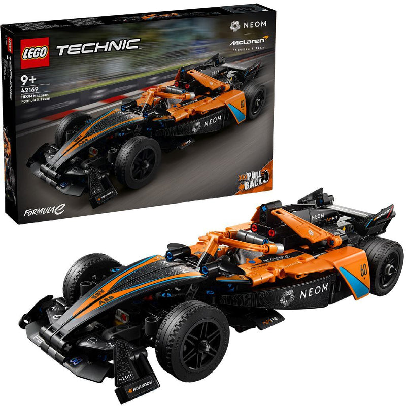 Laad de afbeelding in de Gallery-viewer, Lego Technic 42169 Neom Mclaren Formula E Race Car