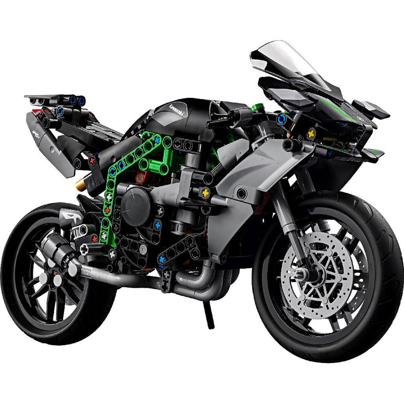 Laad de afbeelding in de Gallery-viewer, Lego Technic 42170 Kawasaki Ninja H2R Motorcycle