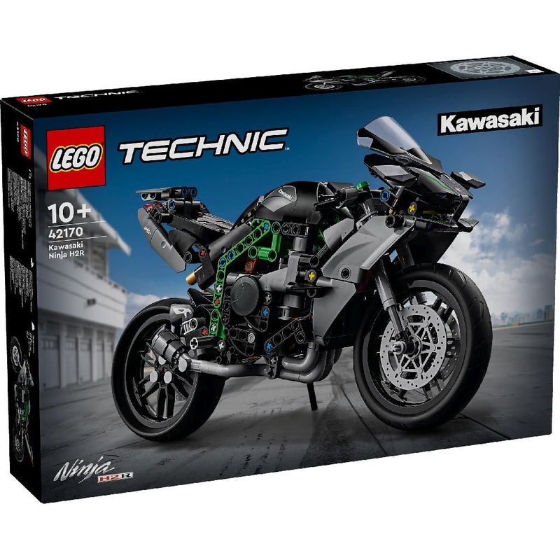 Laad de afbeelding in de Gallery-viewer, Lego Technic 42170 Kawasaki Ninja H2R Motorcycle