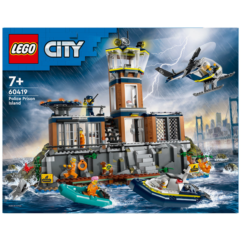 Laad de afbeelding in de Gallery-viewer, Lego City 60419 Politiegevangeniseiland