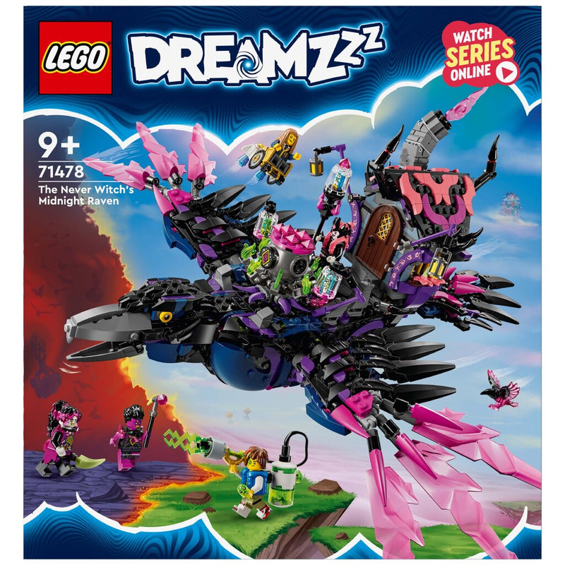 Laad de afbeelding in de Gallery-viewer, Lego Dreamzzz 71478 Never Witch'S Midnight Raven