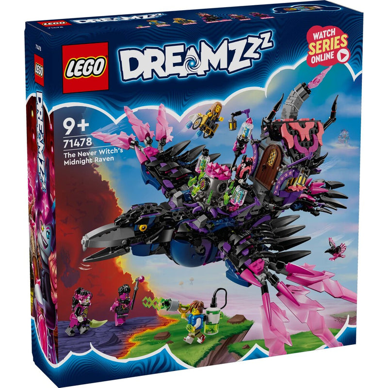 Laad de afbeelding in de Gallery-viewer, Lego Dreamzzz 71478 Never Witch'S Midnight Raven