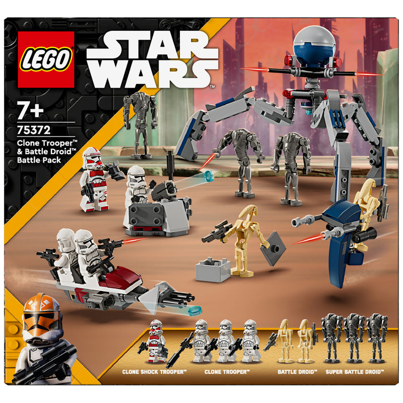 Laad de afbeelding in de Gallery-viewer, Lego Star Wars 75372 Clone Trooper Battle Droid