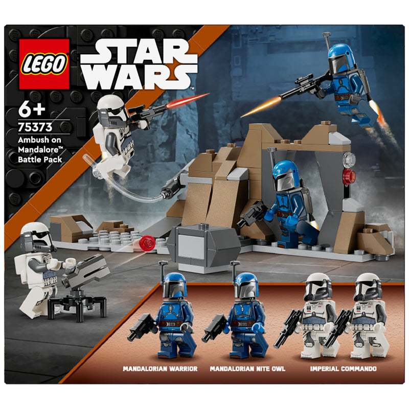 Laad de afbeelding in de Gallery-viewer, Lego 75373 Star Wars Hinderlaag Mandalore Pack