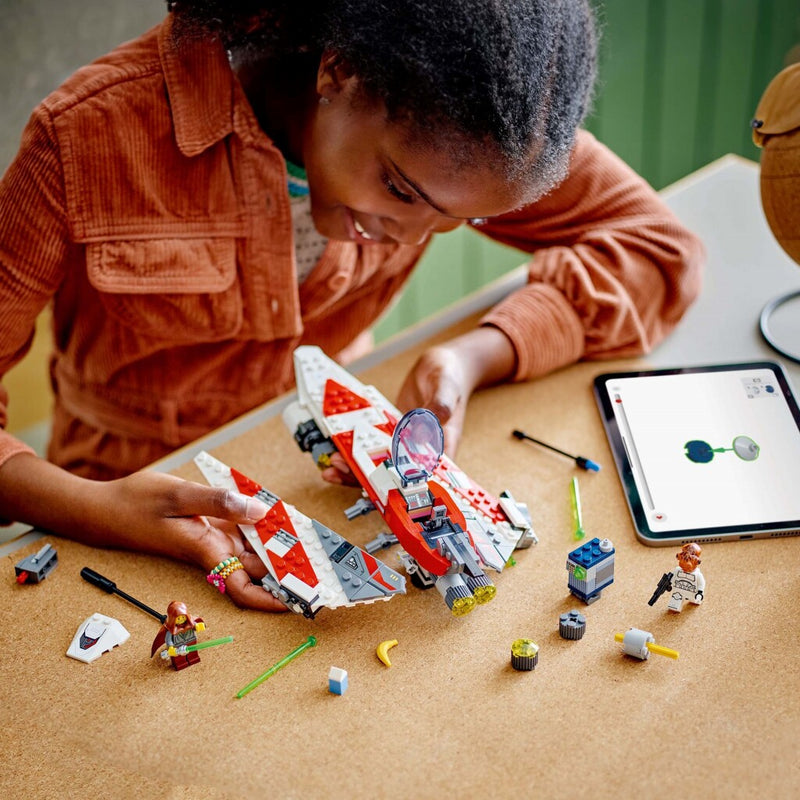 Laad de afbeelding in de Gallery-viewer, Lego Star Wars 75388 Jedi Bobs Starfighter