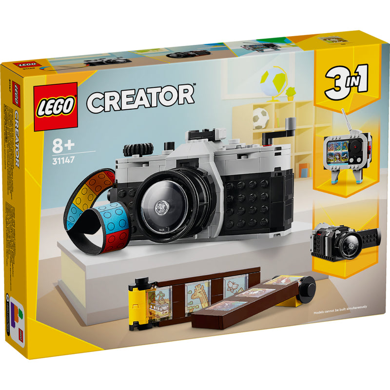 Laad de afbeelding in de Gallery-viewer, Lego Creator 31147 3In1 Retro Camera
