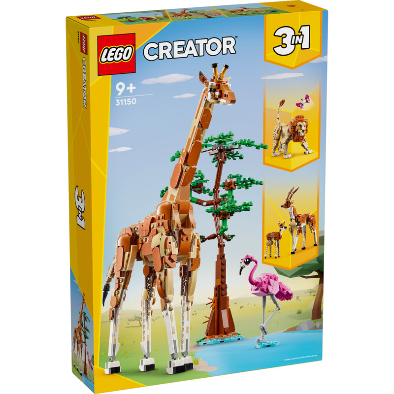 Laad de afbeelding in de Gallery-viewer, Lego Creator 31150 3In1 Safaridieren