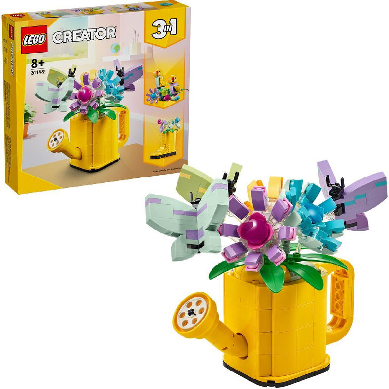 Laad de afbeelding in de Gallery-viewer, Lego Creator 31149 3In1 Bloemen In Gieter