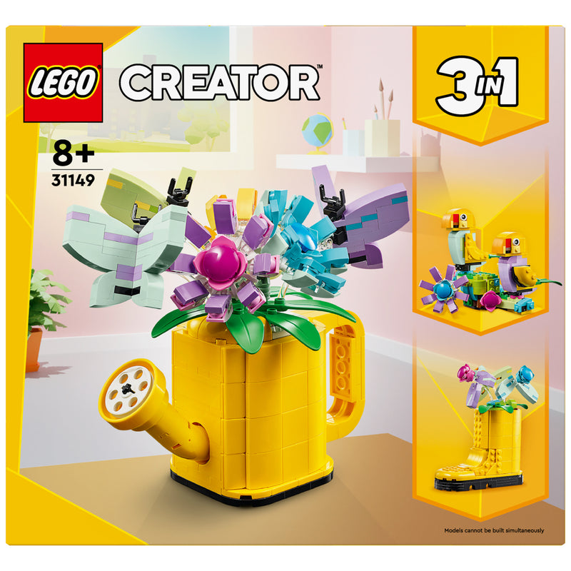 Laad de afbeelding in de Gallery-viewer, Lego Creator 31149 3In1 Bloemen In Gieter