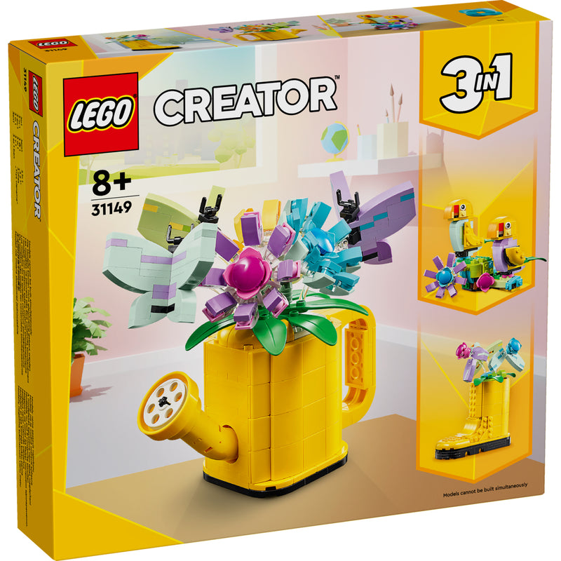 Laad de afbeelding in de Gallery-viewer, Lego Creator 31149 3In1 Bloemen In Gieter