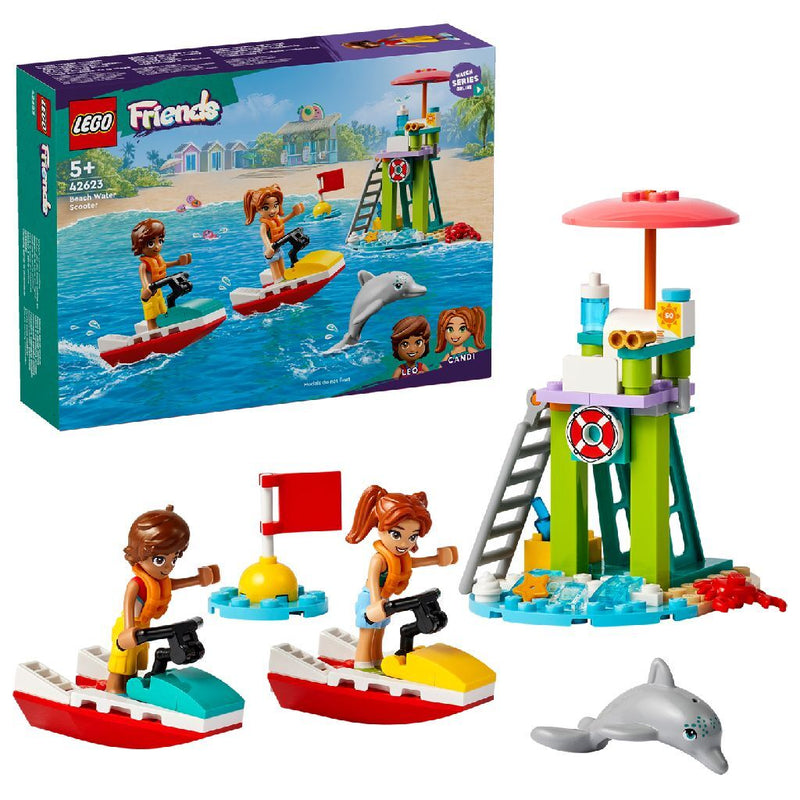 Laad de afbeelding in de Gallery-viewer, Lego 42623 Friends Strand Waterscooter