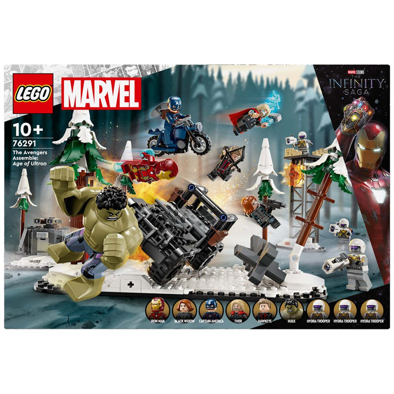 Laad de afbeelding in de Gallery-viewer, Lego Super Heroes 76291 Marvel Avengers Age Ultron