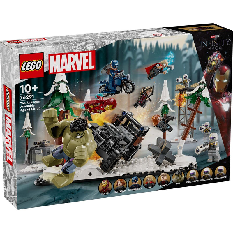 Laad de afbeelding in de Gallery-viewer, Lego Super Heroes 76291 Marvel Avengers Age Ultron