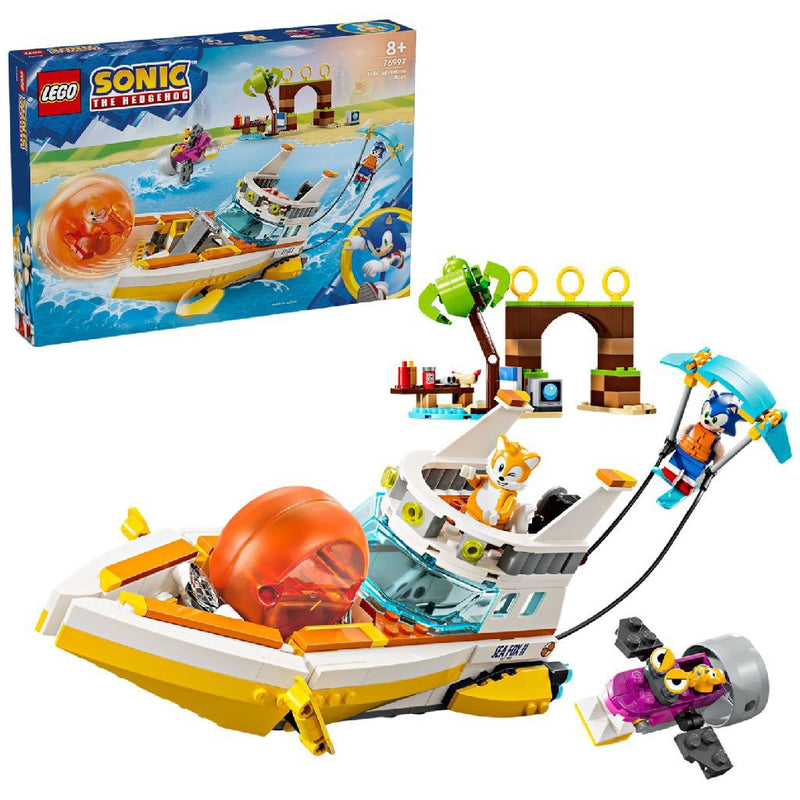 Laad de afbeelding in de Gallery-viewer, Lego Sonic 76997 Tails Avonturenboot