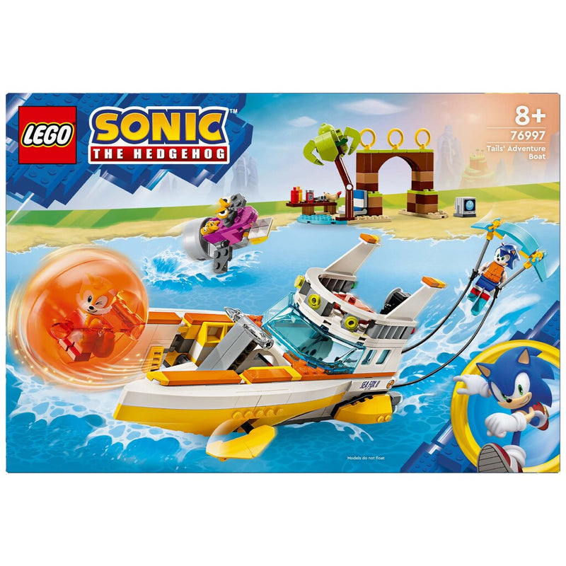 Laad de afbeelding in de Gallery-viewer, Lego Sonic 76997 Tails Avonturenboot