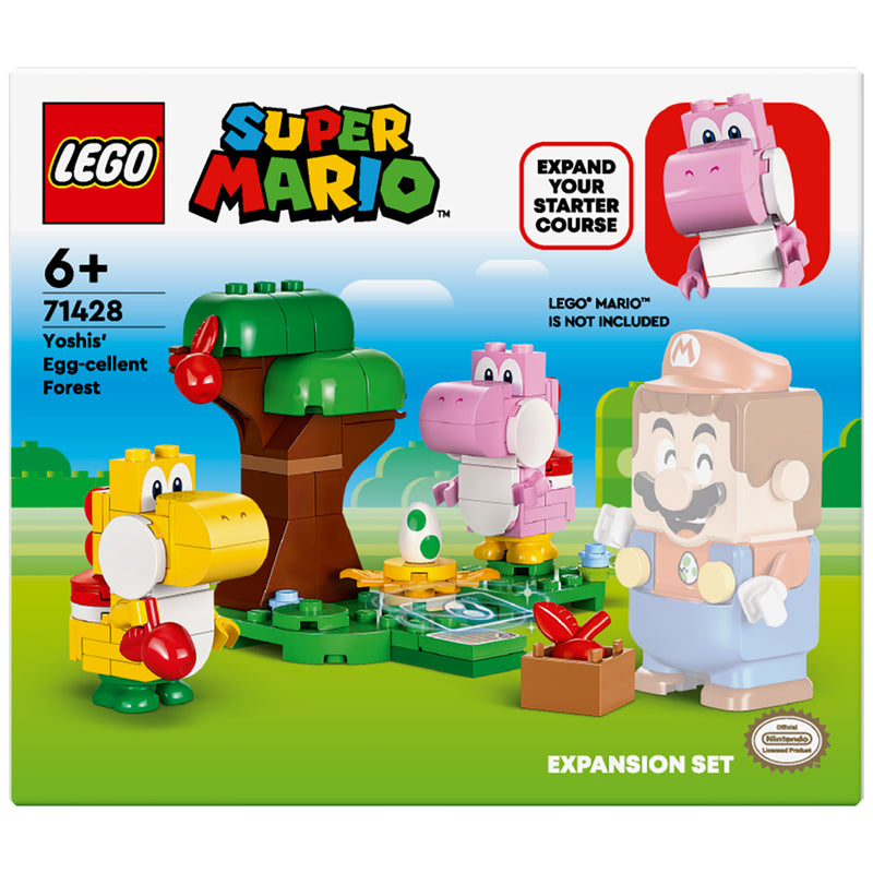 Laad de afbeelding in de Gallery-viewer, Lego 71428 Super Mario Yoshi's Egg Cellent Forest