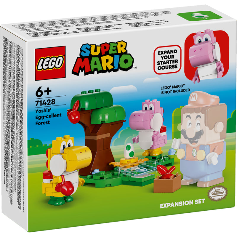 Laad de afbeelding in de Gallery-viewer, Lego 71428 Super Mario Yoshi's Egg Cellent Forest