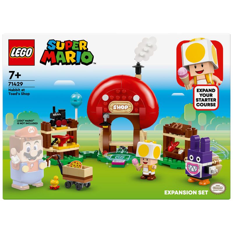 Laad de afbeelding in de Gallery-viewer, Lego 71429 Super Mario Nabbit At Toad's Shop