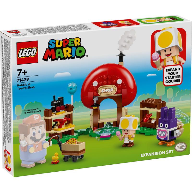 Laad de afbeelding in de Gallery-viewer, Lego 71429 Super Mario Nabbit At Toad's Shop