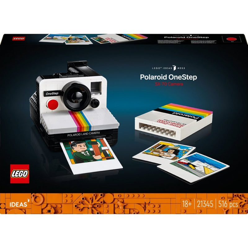 Laad de afbeelding in de Gallery-viewer, Lego Ideas 21345 Polaroid Onestep Sx-70 Camera