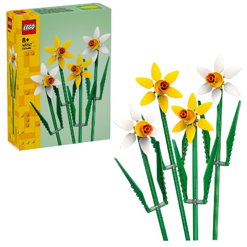 Laad de afbeelding in de Gallery-viewer, Lego Icons 40747 Botanical Flowers Daffodils