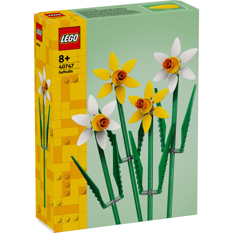 Laad de afbeelding in de Gallery-viewer, Lego Icons 40747 Botanical Flowers Daffodils