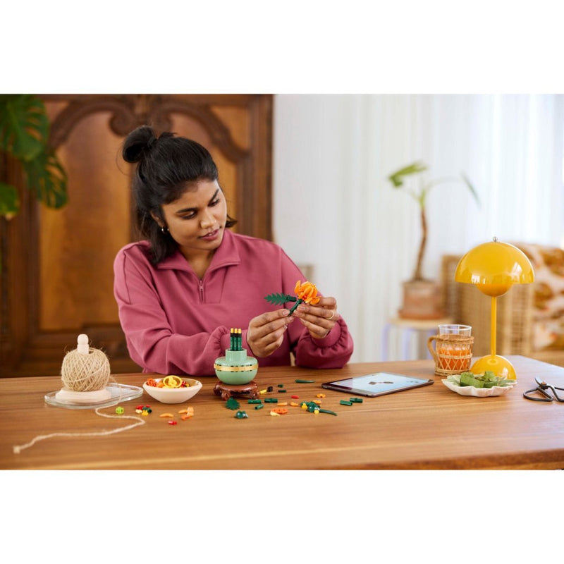 Laad de afbeelding in de Gallery-viewer, Lego Icons 10368 Chrysant