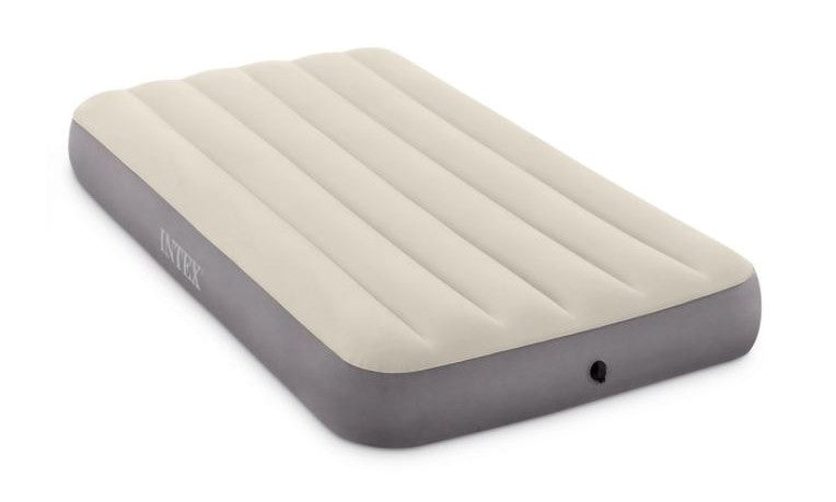 Laad de afbeelding in de Gallery-viewer, Intex Deluxe Luchtbed - Eenpersoons