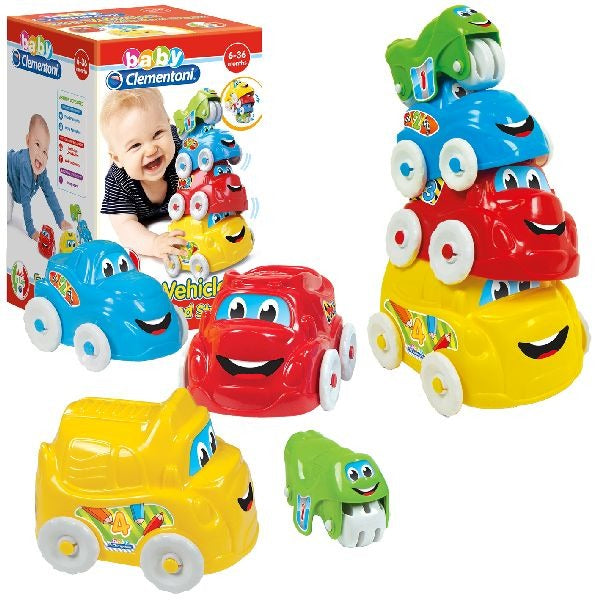 Laad de afbeelding in de Gallery-viewer, Clementoni Stapelauto'S