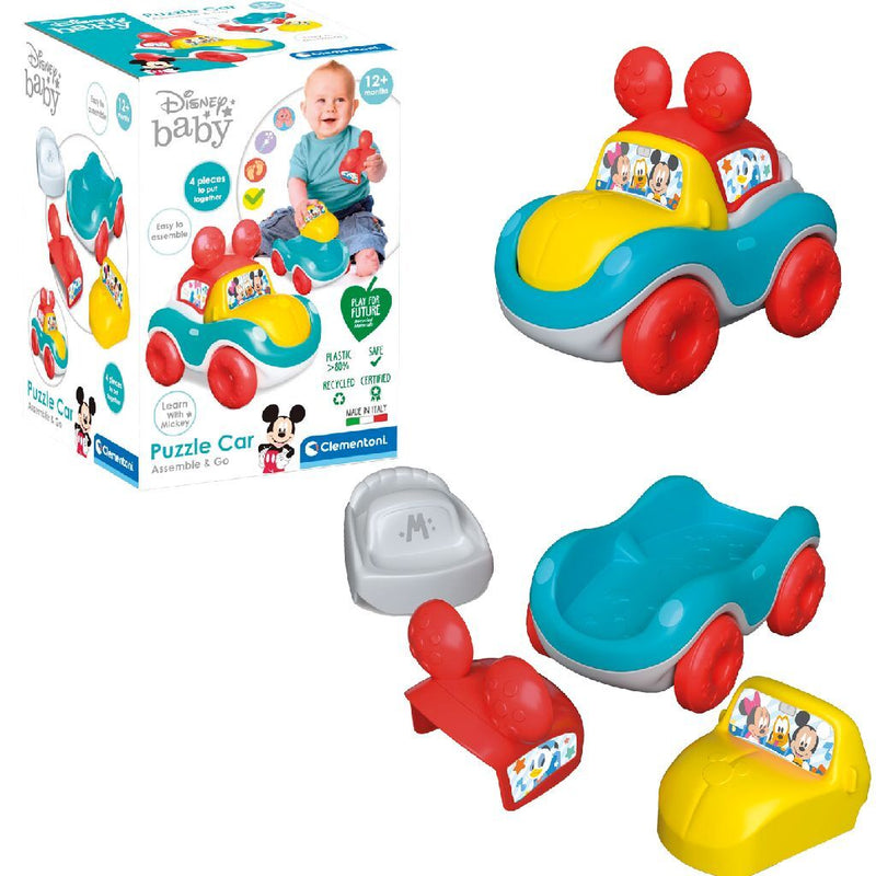 Laad de afbeelding in de Gallery-viewer, Clementoni Baby Disney Puzzel Auto