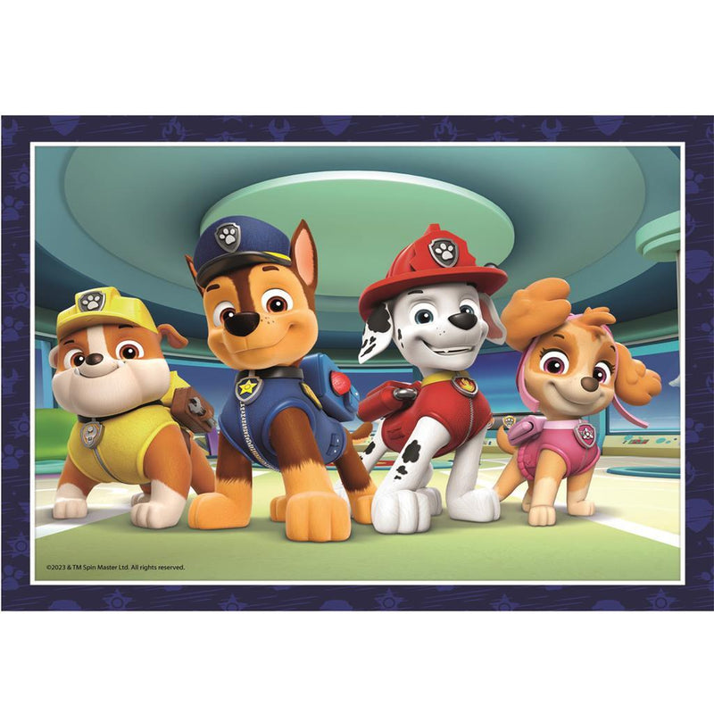 Laad de afbeelding in de Gallery-viewer, Clementoni Supercolor 4In1 Puzzel Paw Patrol 12-24 Stukjes
