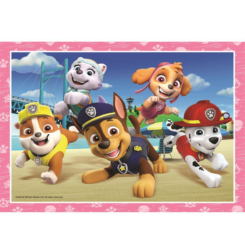 Laad de afbeelding in de Gallery-viewer, Clementoni Supercolor 4In1 Puzzel Paw Patrol 12-24 Stukjes