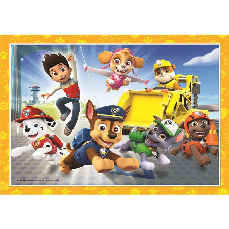 Laad de afbeelding in de Gallery-viewer, Clementoni Supercolor 4In1 Puzzel Paw Patrol 12-24 Stukjes