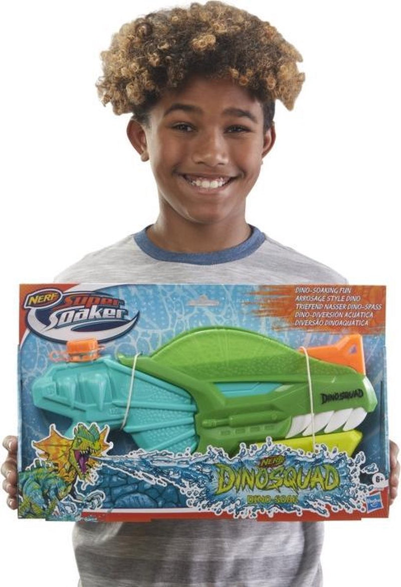 Laad de afbeelding in de Gallery-viewer, NERF SUPER SOAKER DinoSquad Dino Soak Water Blaster