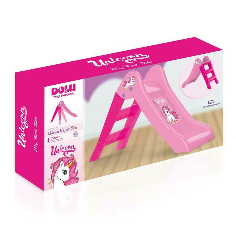 Laad de afbeelding in de Gallery-viewer, Dolu My First Slide Unicorn Roze