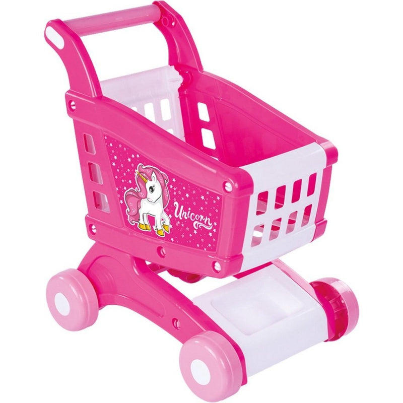 Laad de afbeelding in de Gallery-viewer, Dolu Eenhoorn Winkelwagen Roze