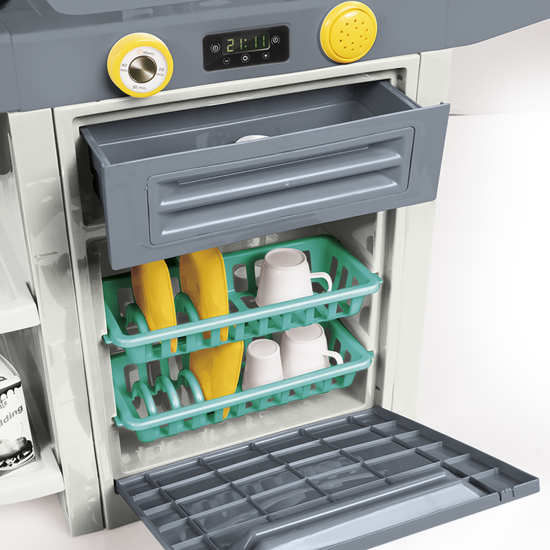 Laad de afbeelding in de Gallery-viewer, Dolu 2607 Chef Keukenset Xl Met Accessoires En Geluiden