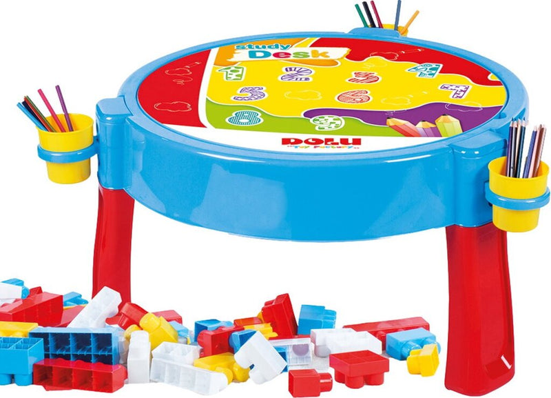 Laad de afbeelding in de Gallery-viewer, Dolu Activiteiten Tafel Inclusief 100 Blokken