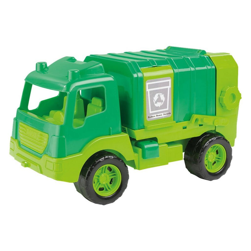 Laad de afbeelding in de Gallery-viewer, Dolu Vuilniswagen 43 Cm Groen