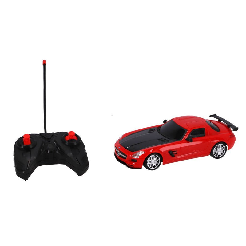 Laad de afbeelding in de Gallery-viewer, Kool Speed Rc Mercedes-Benz Sls Amg Gt Final Edition 1:24 + Licht Zwart/Rood