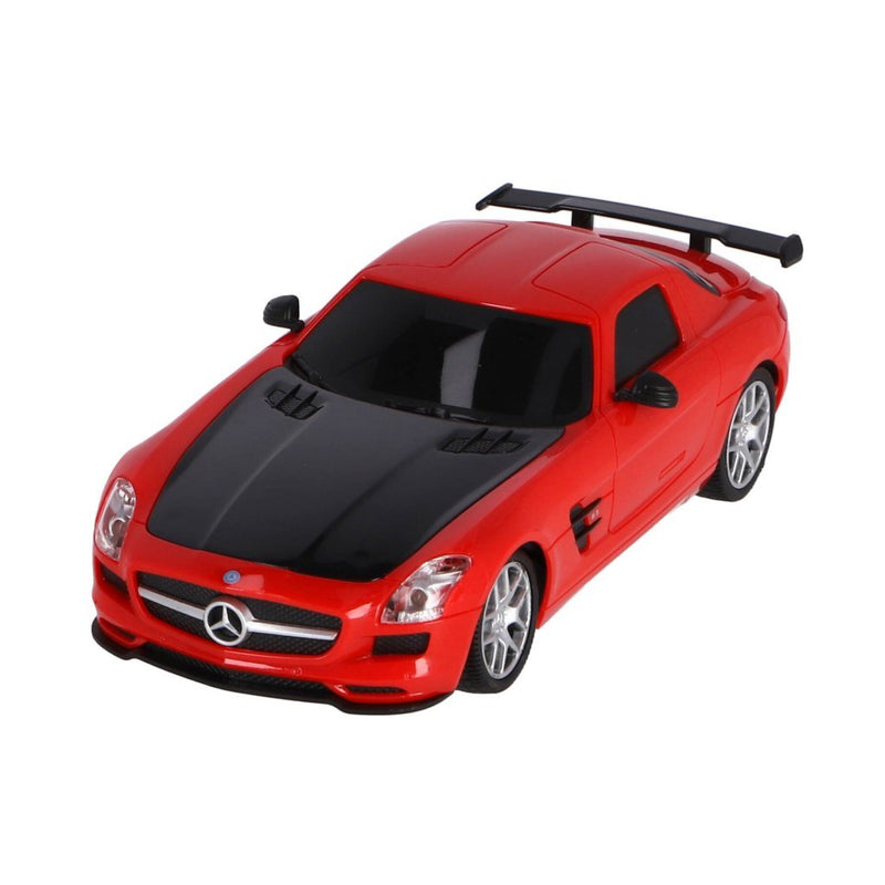Laad de afbeelding in de Gallery-viewer, Kool Speed Rc Mercedes-Benz Sls Amg Gt Final Edition 1:24 + Licht Zwart/Rood