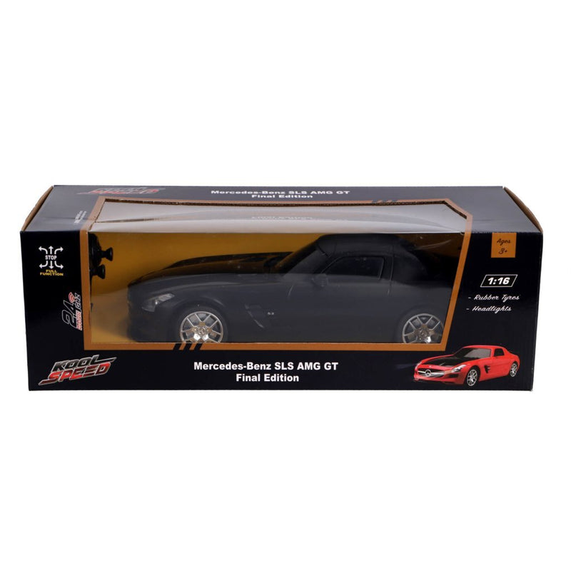Laad de afbeelding in de Gallery-viewer, Kool Speed Rc Mercedes-Benz Sls Amg Gt Final Edition 1:16 + Licht Zwart