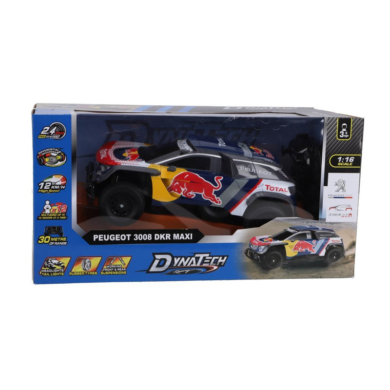Laad de afbeelding in de Gallery-viewer, Overige Merken Rc Peugeot 3008 Dkr Maxi 1:16 + Licht