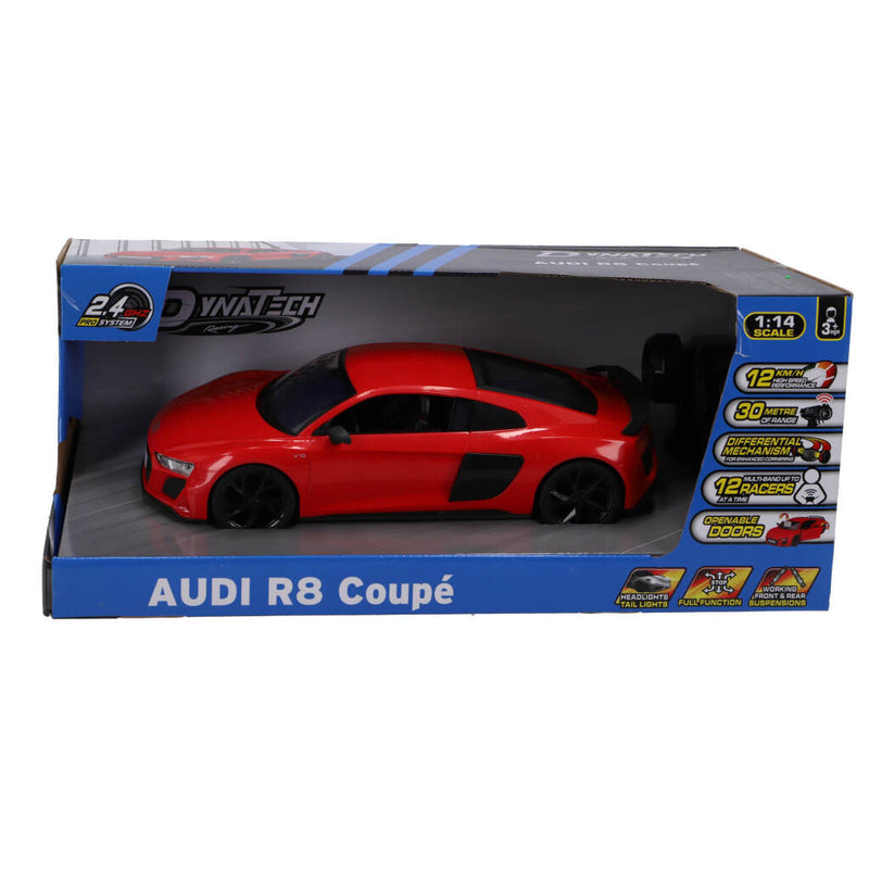 Laad de afbeelding in de Gallery-viewer, Overige Merken Rc Audi R8 1:14 + Licht Rood