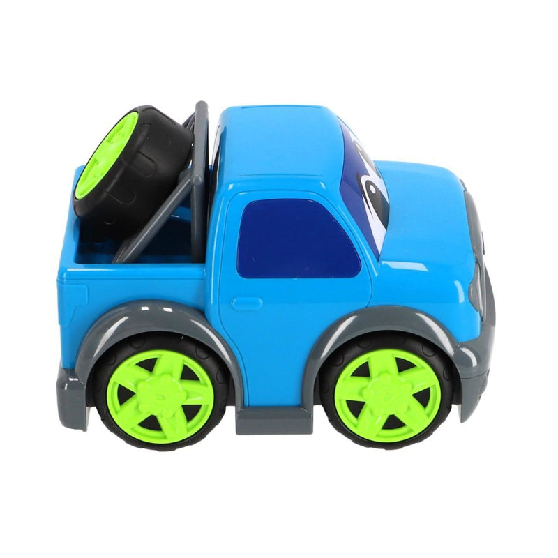 Laad de afbeelding in de Gallery-viewer, Overige Merken Kiddygo Pickup Truck 19 Cm + Licht En Geluid Blauw